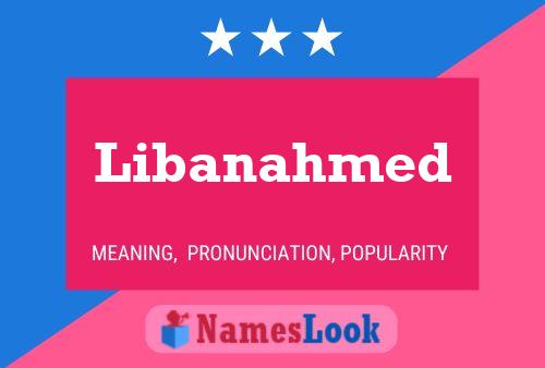 ملصق اسم Libanahmed