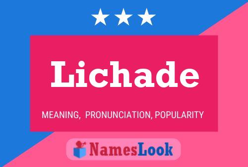 ملصق اسم Lichade