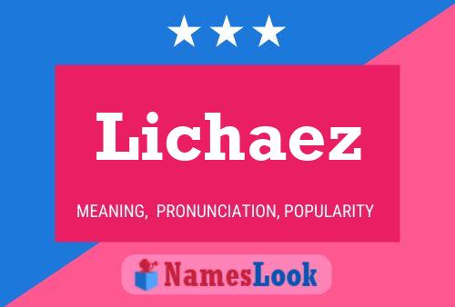 ملصق اسم Lichaez