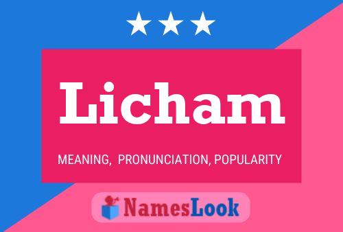 ملصق اسم Licham