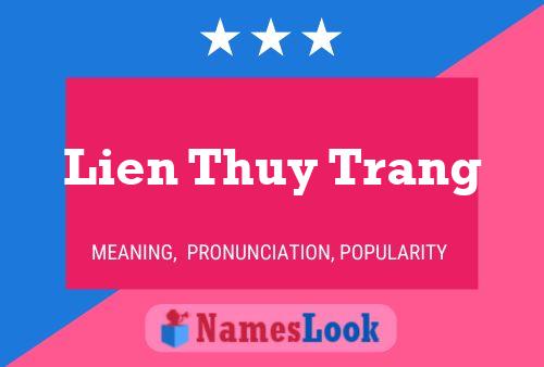 ملصق اسم Lien Thuy Trang