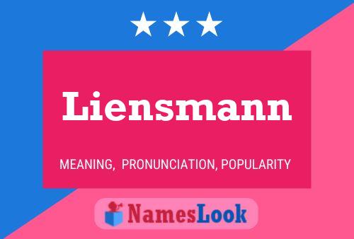 ملصق اسم Liensmann