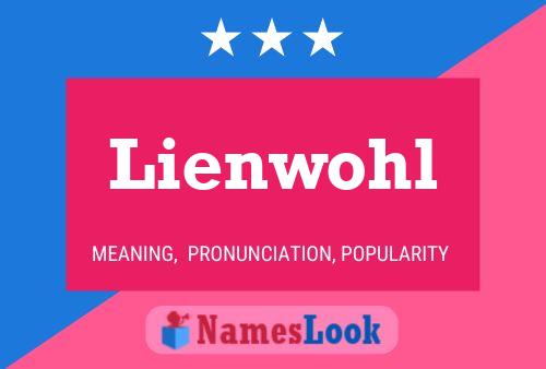 ملصق اسم Lienwohl