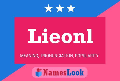 ملصق اسم Lieonl