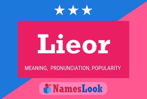 ملصق اسم Lieor