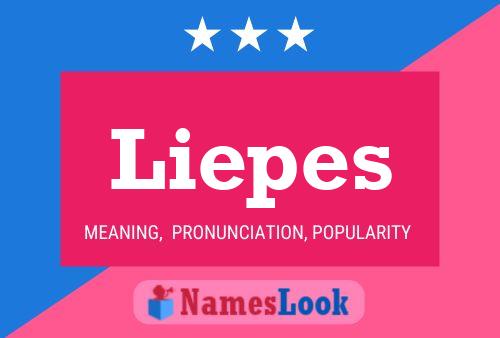 ملصق اسم Liepes