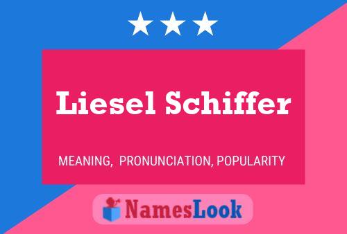 ملصق اسم Liesel Schiffer