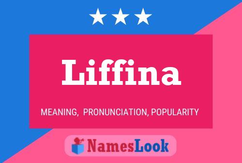 ملصق اسم Liffina