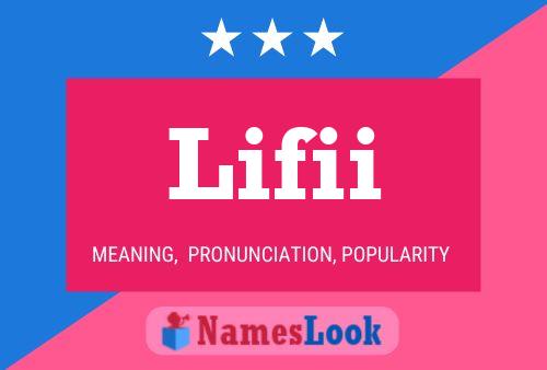 ملصق اسم Lifii