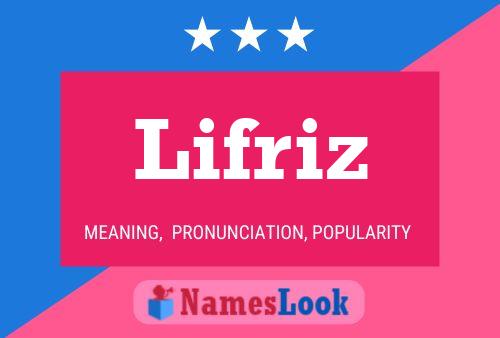 ملصق اسم Lifriz