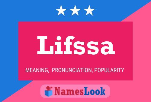 ملصق اسم Lifssa