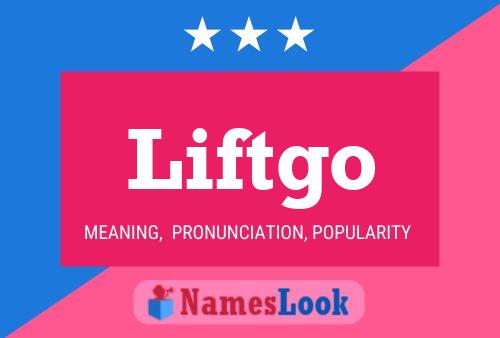 ملصق اسم Liftgo