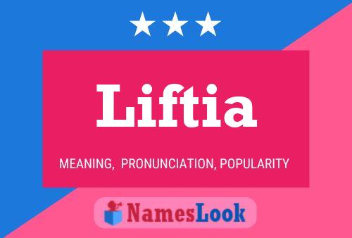 ملصق اسم Liftia