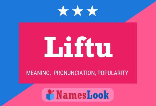 ملصق اسم Liftu