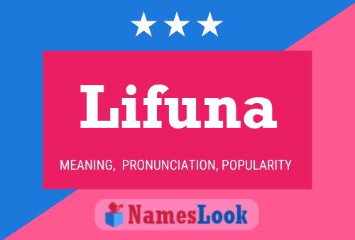 ملصق اسم Lifuna