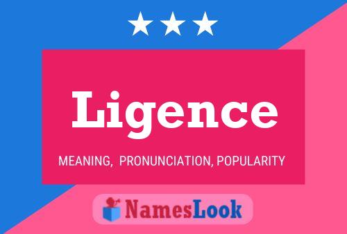 ملصق اسم Ligence