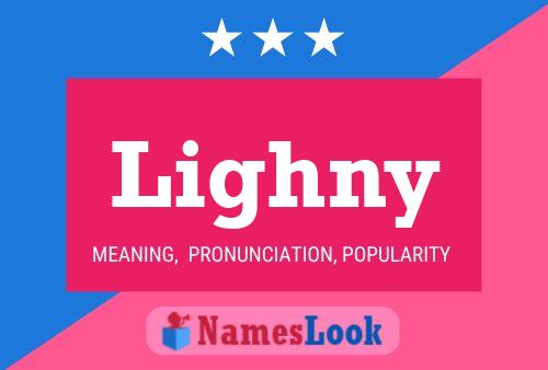 ملصق اسم Lighny