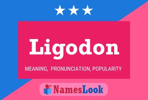 ملصق اسم Ligodon