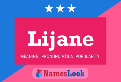 ملصق اسم Lijane