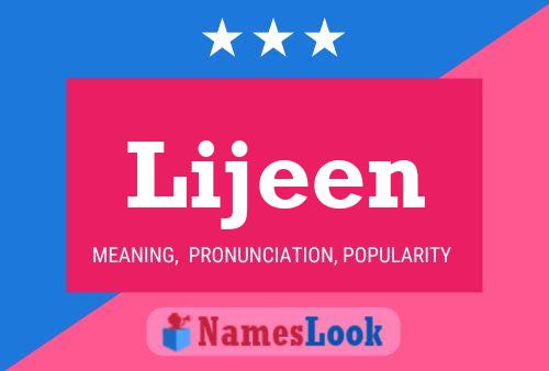 ملصق اسم Lijeen