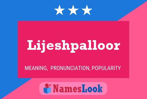 ملصق اسم Lijeshpalloor