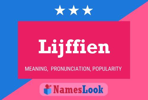 ملصق اسم Lijffien