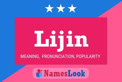 ملصق اسم Lijin