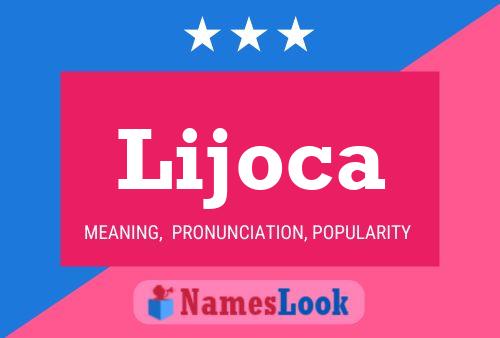 ملصق اسم Lijoca