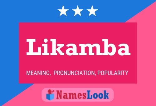 ملصق اسم Likamba