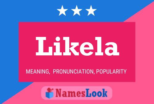 ملصق اسم Likela