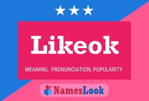 ملصق اسم Likeok