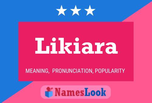 ملصق اسم Likiara