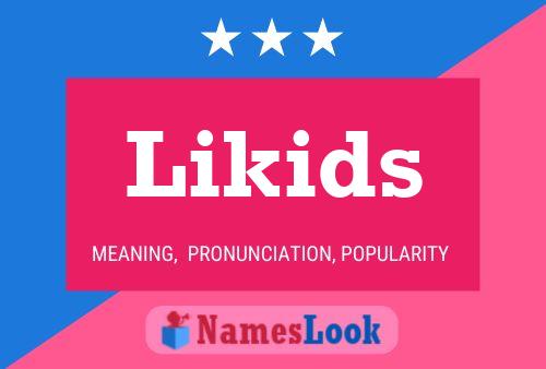 ملصق اسم Likids