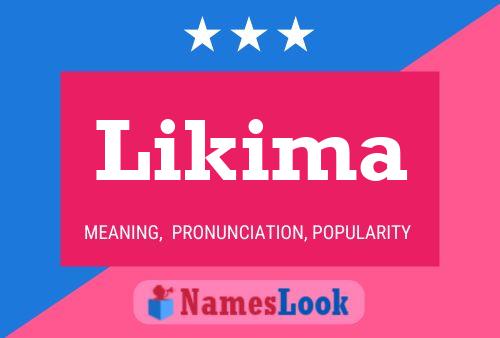 ملصق اسم Likima