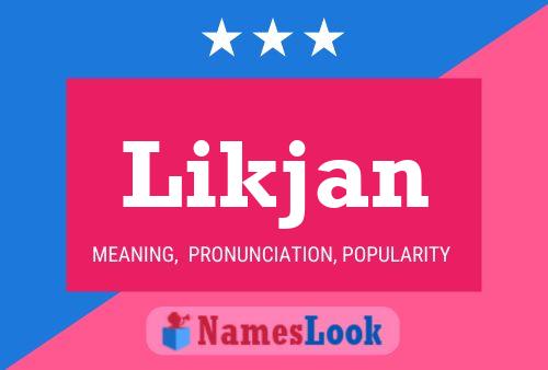 ملصق اسم Likjan