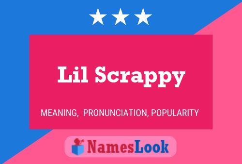 ملصق اسم Lil Scrappy