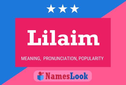 ملصق اسم Lilaim