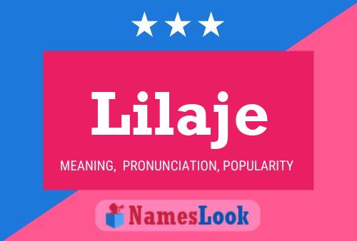 ملصق اسم Lilaje