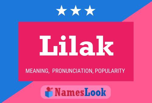 ملصق اسم Lilak