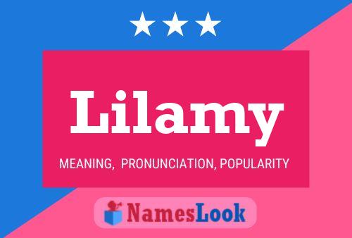 ملصق اسم Lilamy