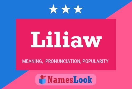 ملصق اسم Liliaw