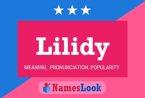 ملصق اسم Lilidy