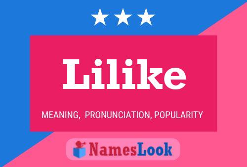 ملصق اسم Lilike