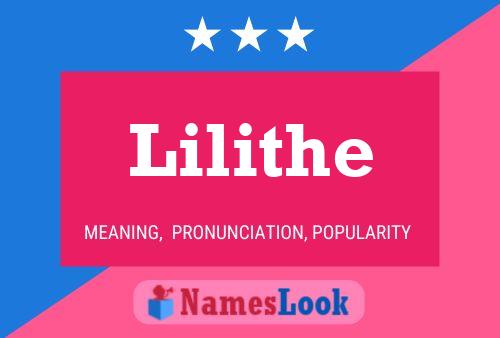 ملصق اسم Lilithe