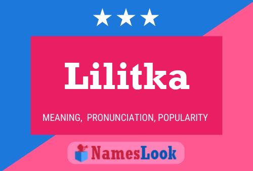 ملصق اسم Lilitka