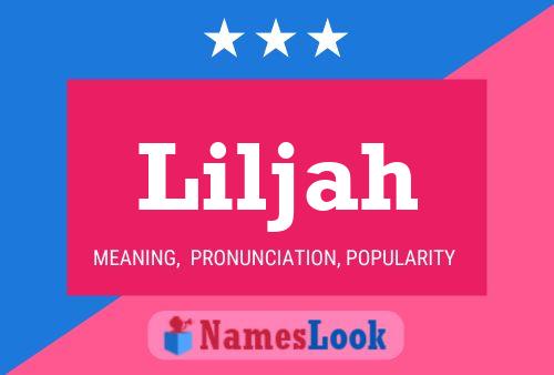 ملصق اسم Liljah