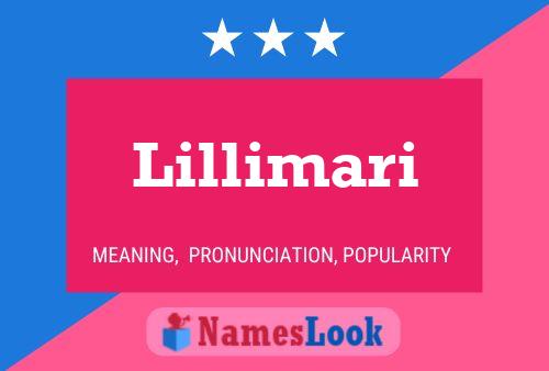 ملصق اسم Lillimari