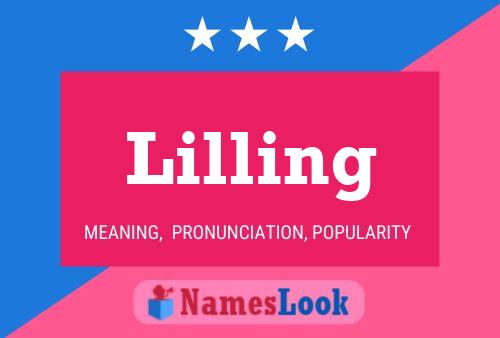 ملصق اسم Lilling