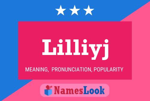 ملصق اسم Lilliyj