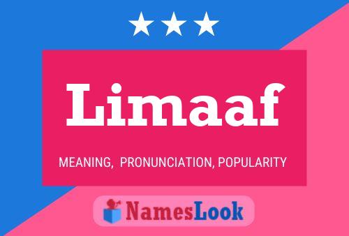 ملصق اسم Limaaf